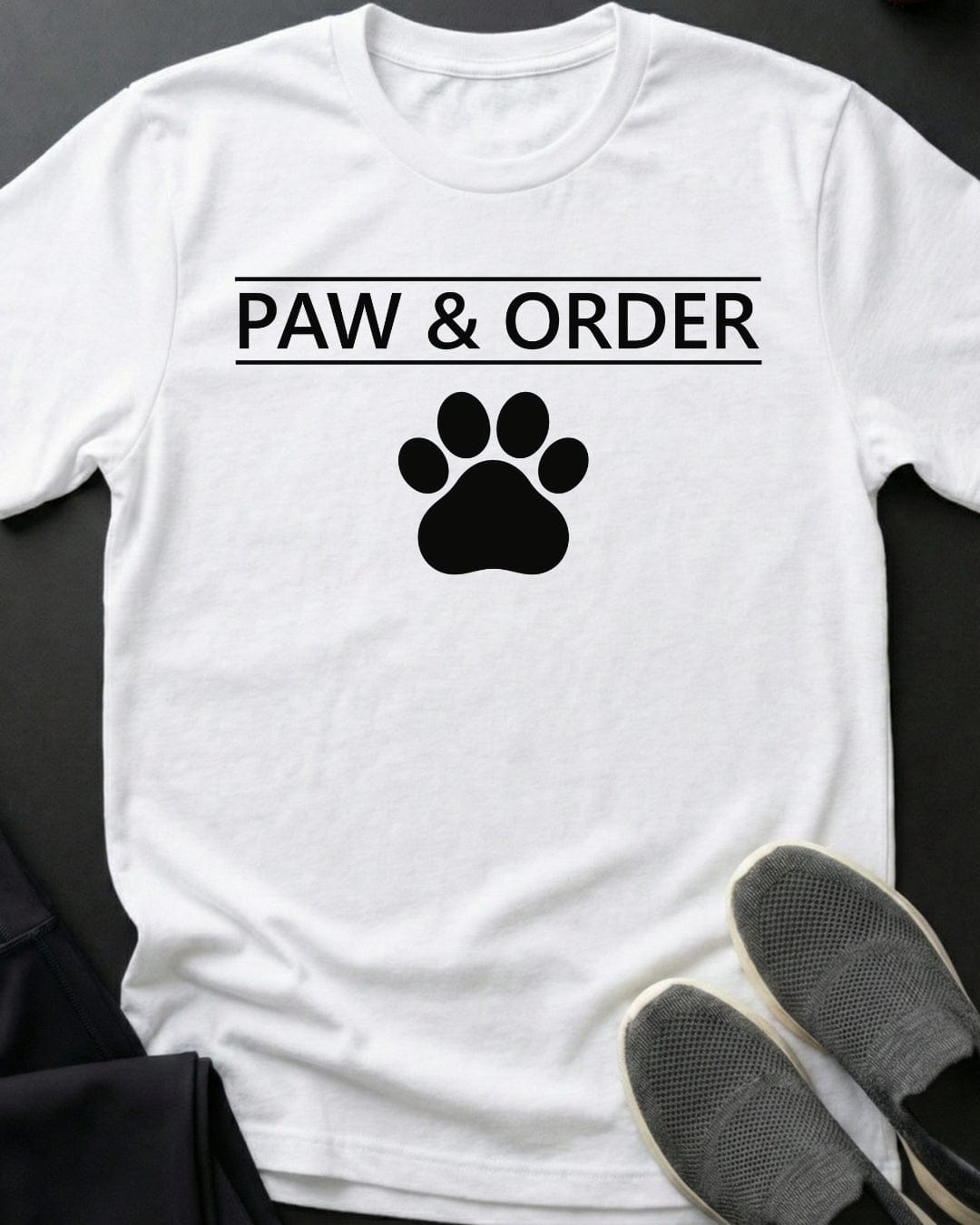 Paw & Order Tee