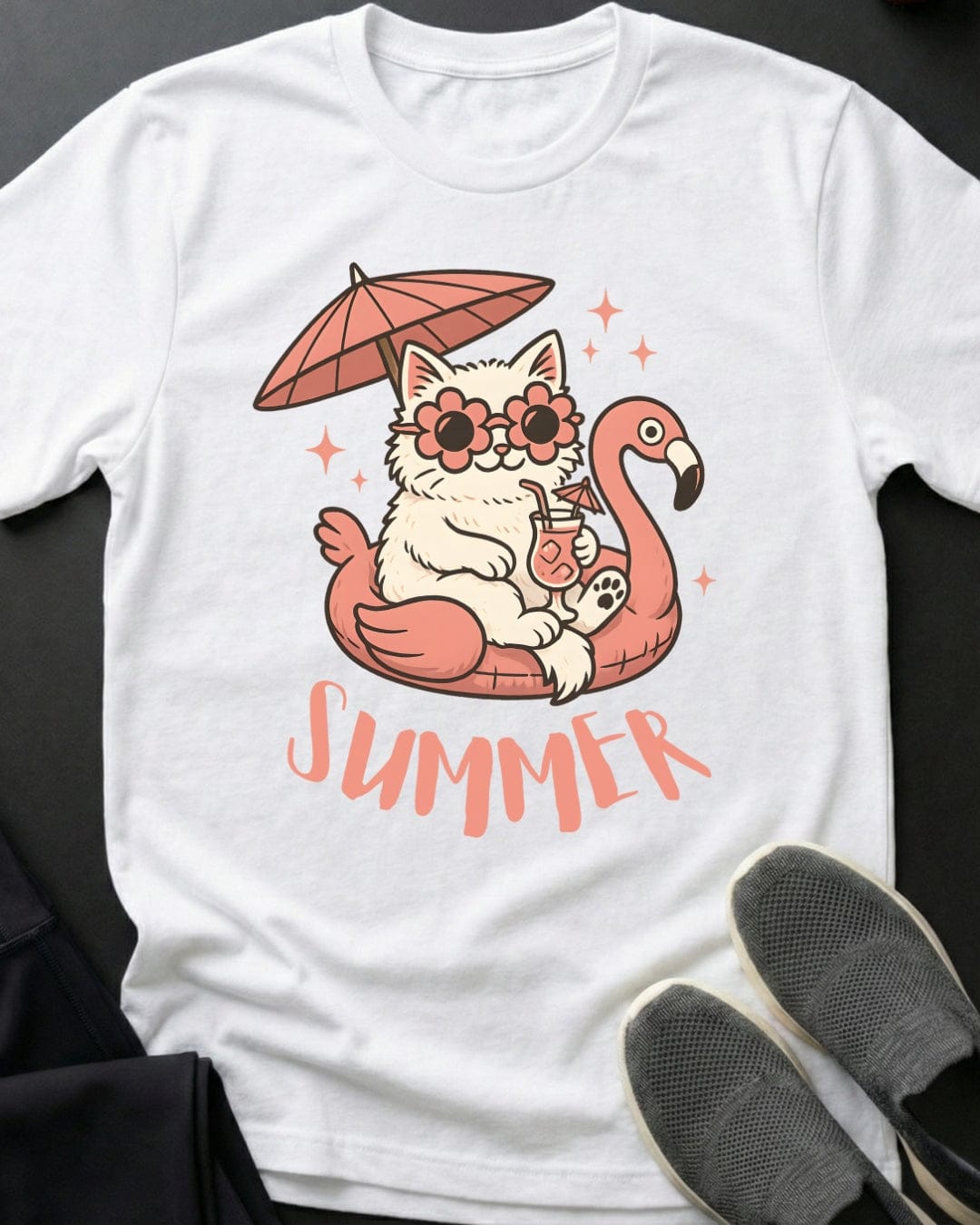 Summer Kitty Tee