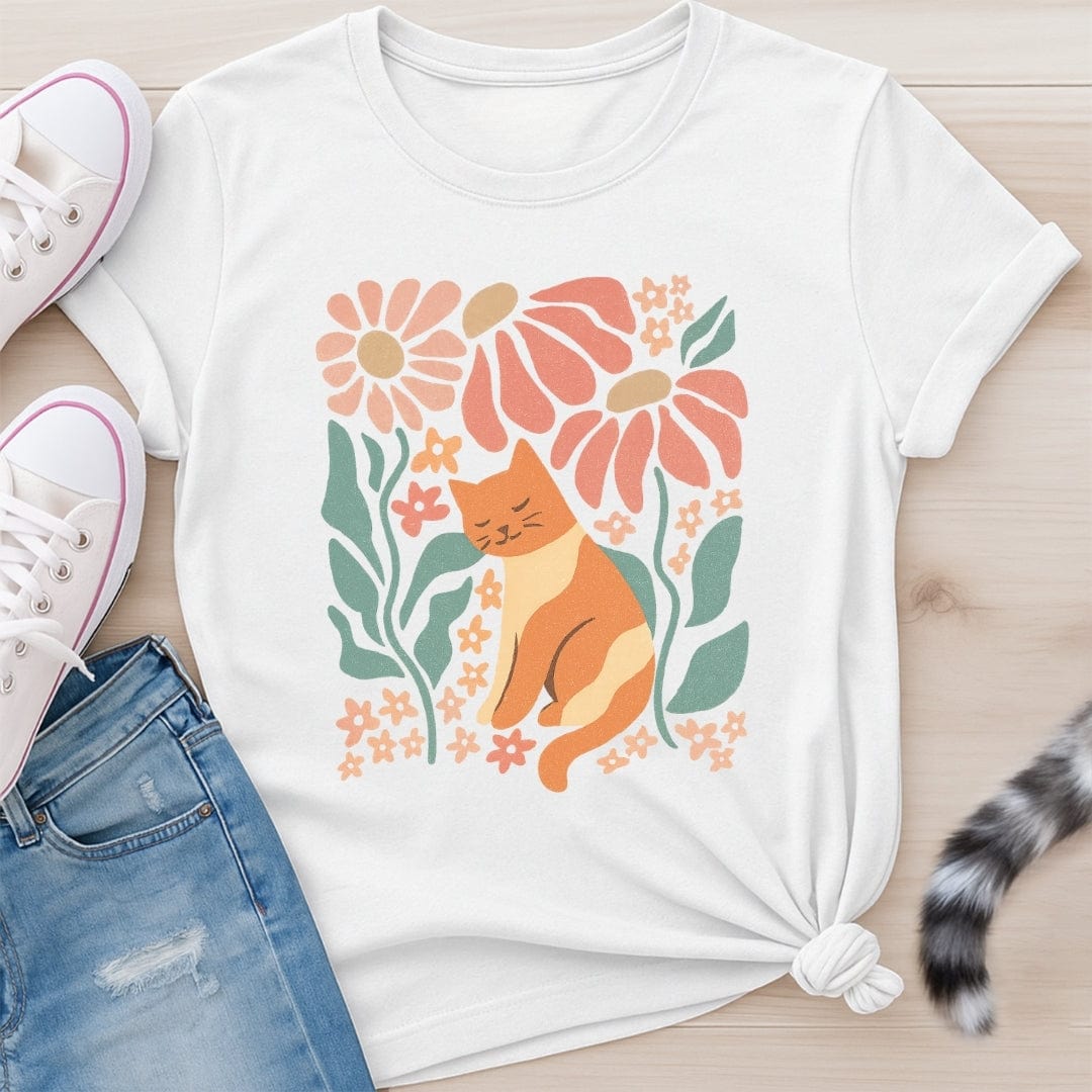 FLOWER NAPS T-SHIRT