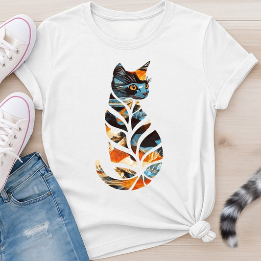 ART KITTY T-SHIRT