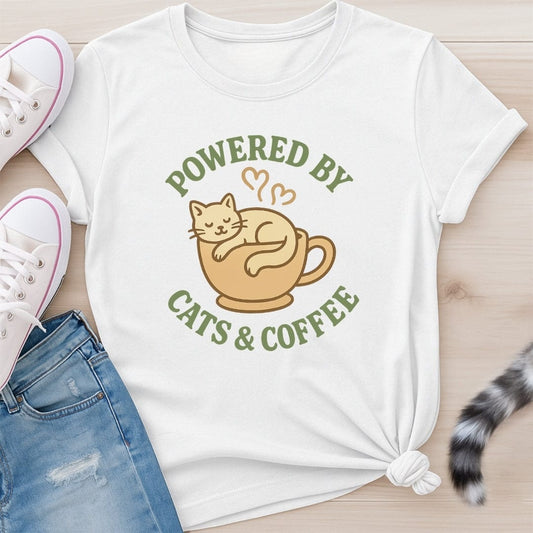 CATS & COFFEE T-SHIRT