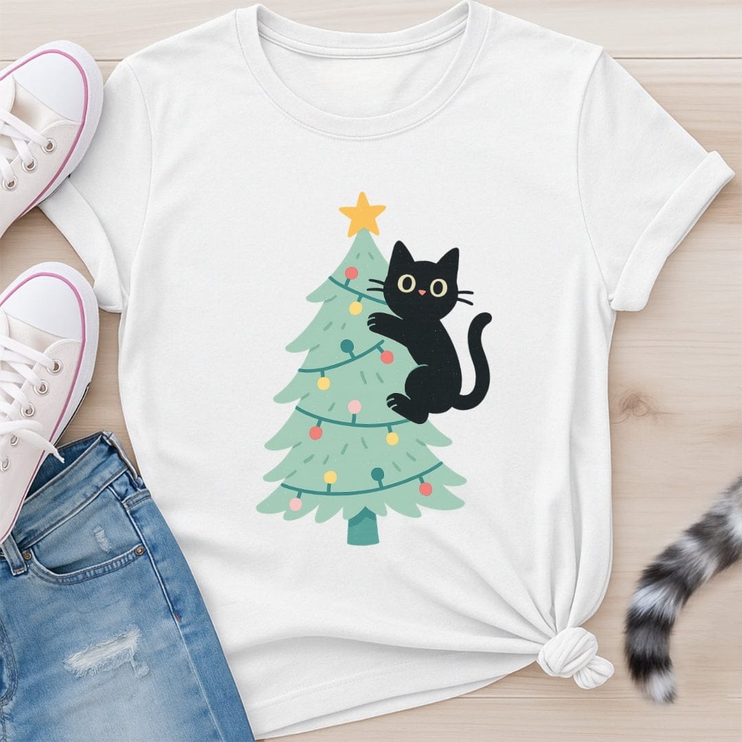 CHRISTMAS KITTY T-SHIRT