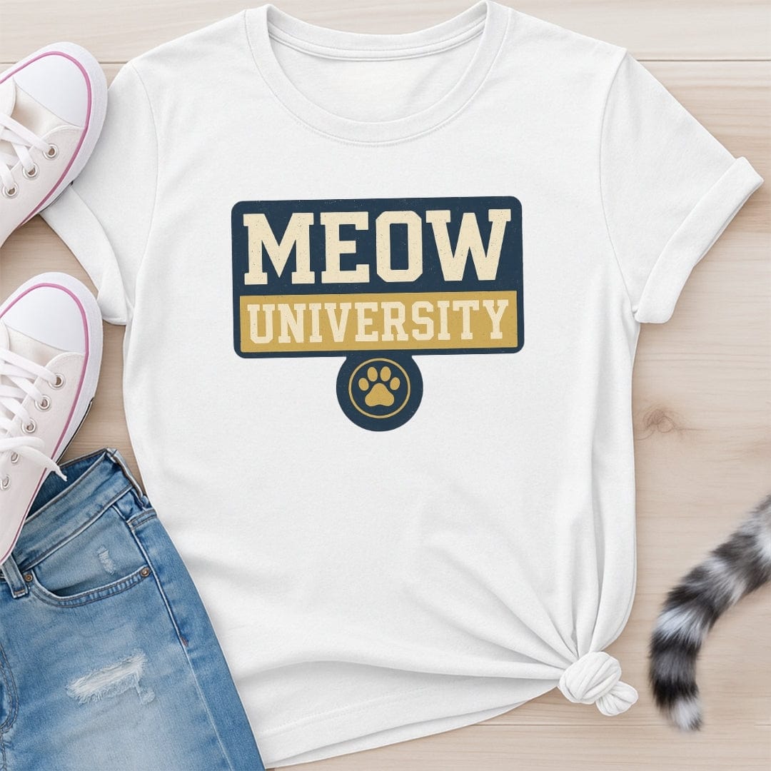 MEOW UNIVERSITY T-SHIRT