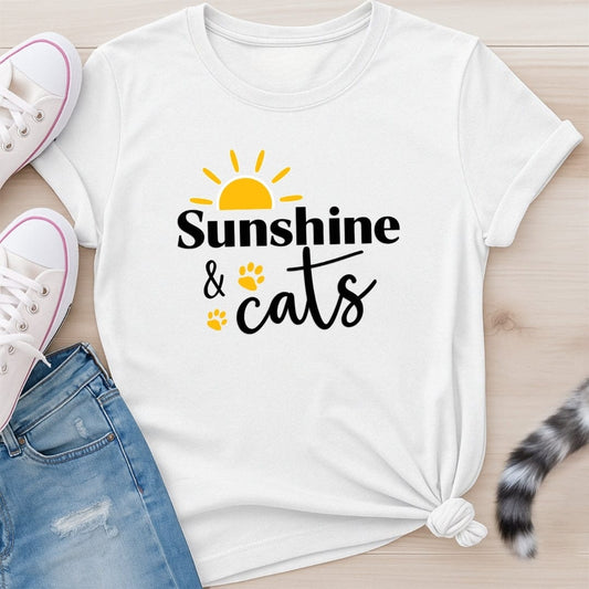SUNSHINE & CATS T-SHIRT