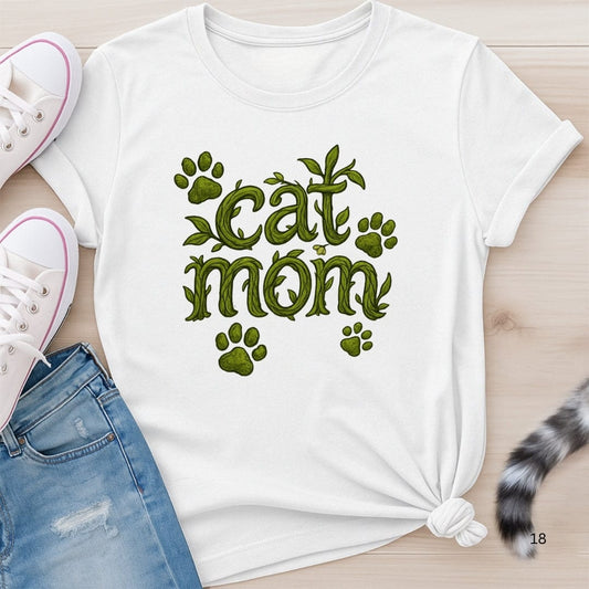 CAT MOM T-SHIRT
