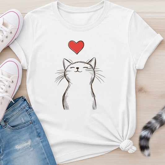 HAPPY CAT T-SHIRT