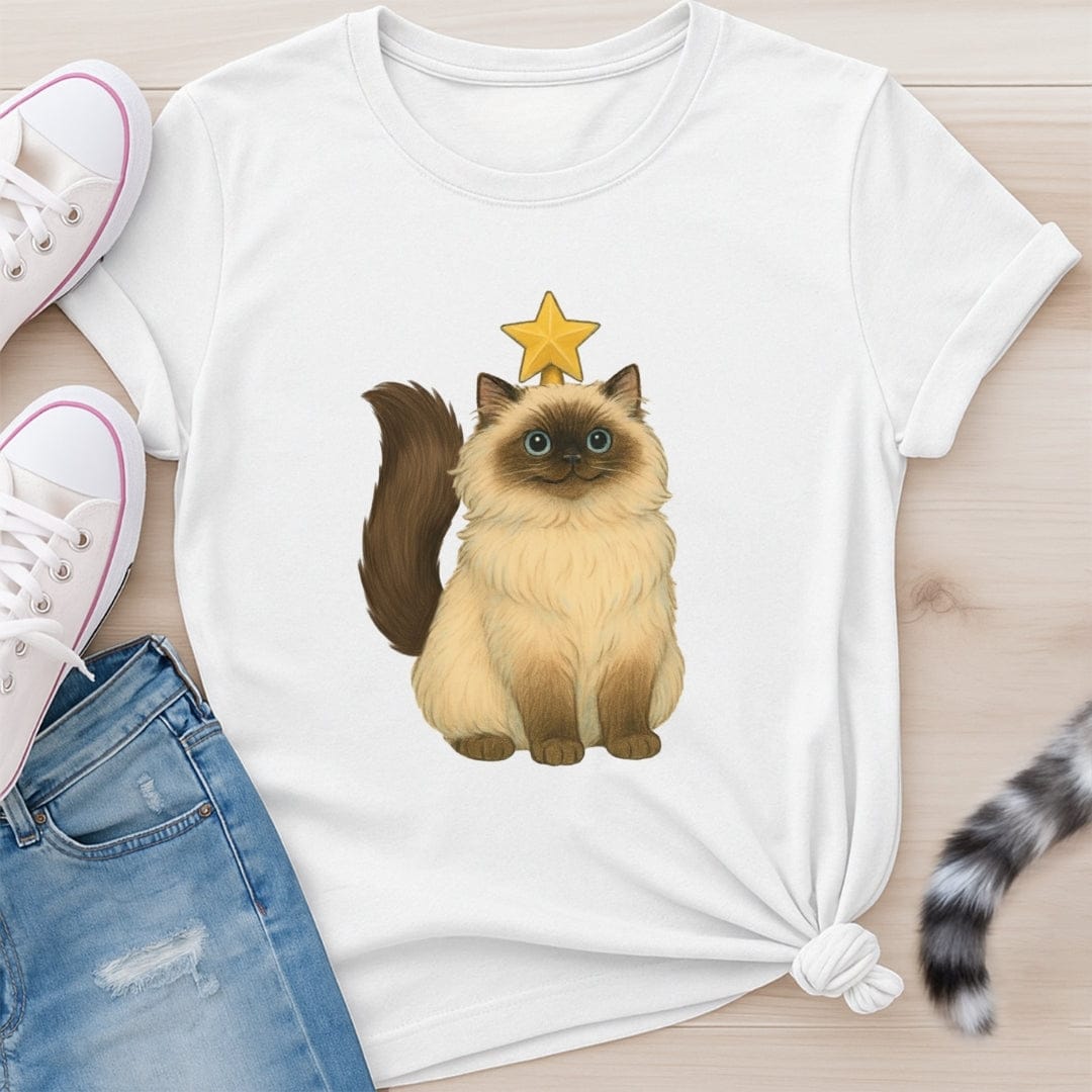 CHRISTMAS KITTY T-SHIRT