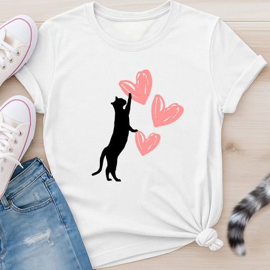 KITTY HEARTS T-SHIRT