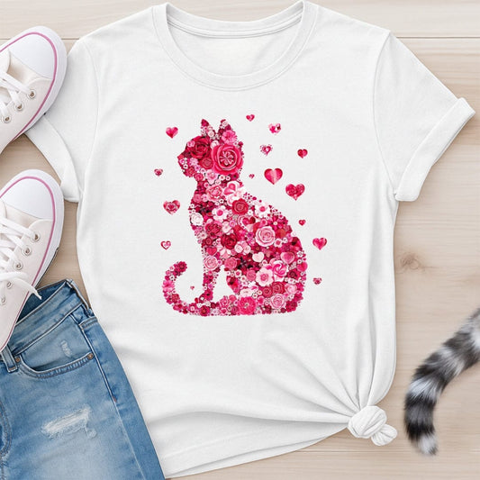 PINK KITTY T-SHIRT