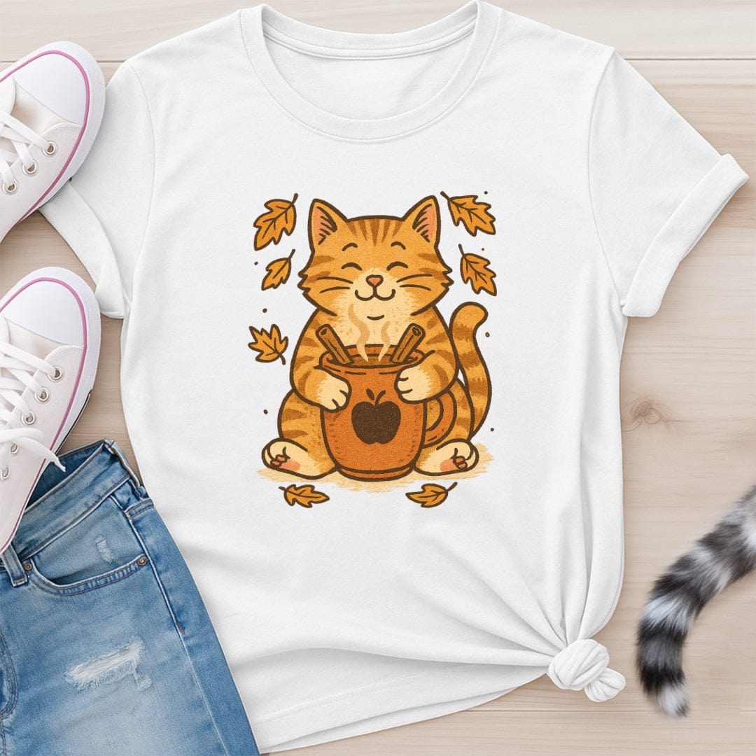 APPLE CIDER KITTY T-SHIRT