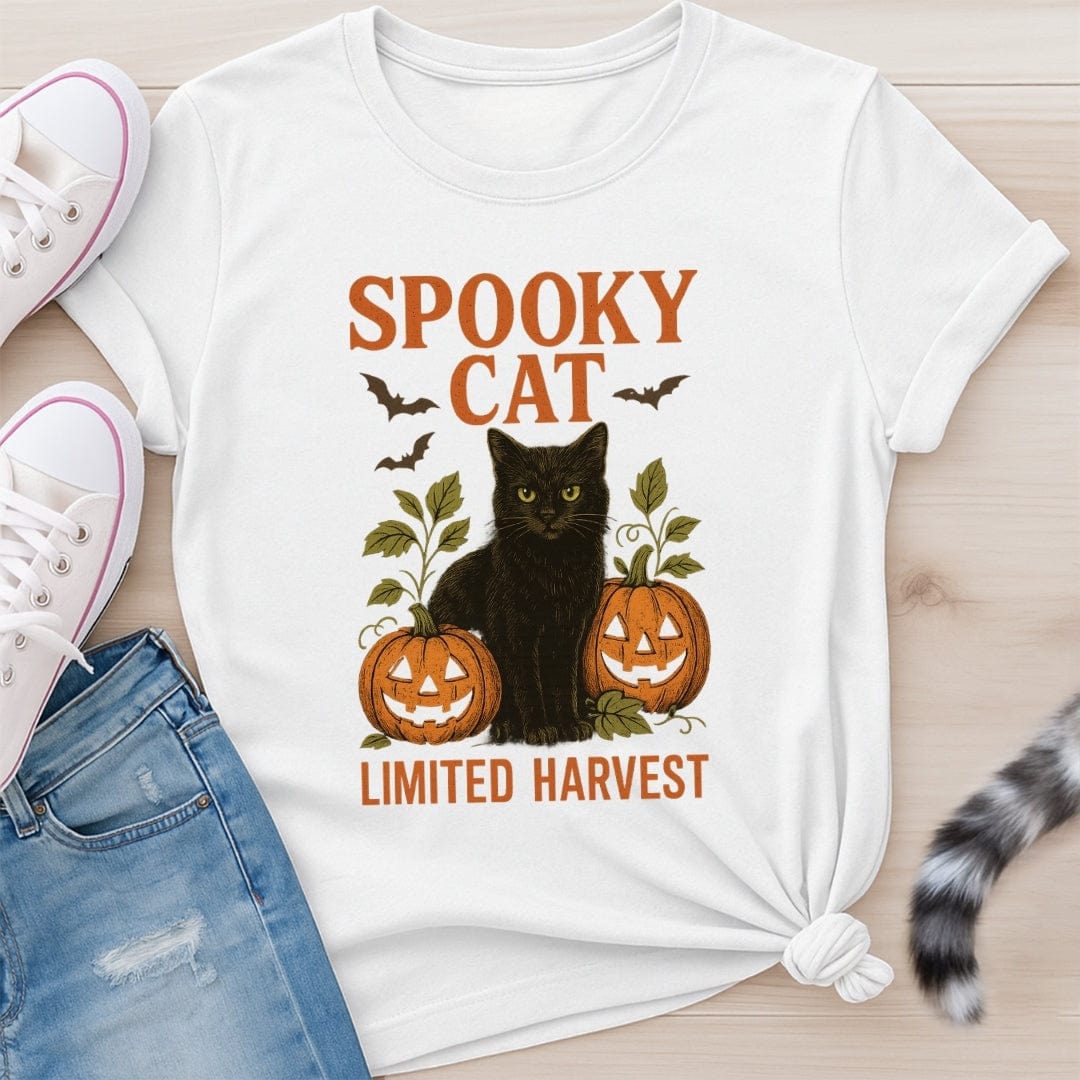 SPOOKY CAT T-SHIRT