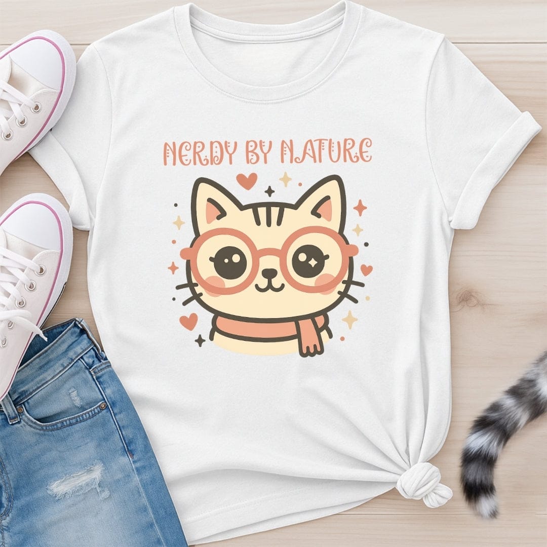 NERDY BY NATURE T-SHIRT