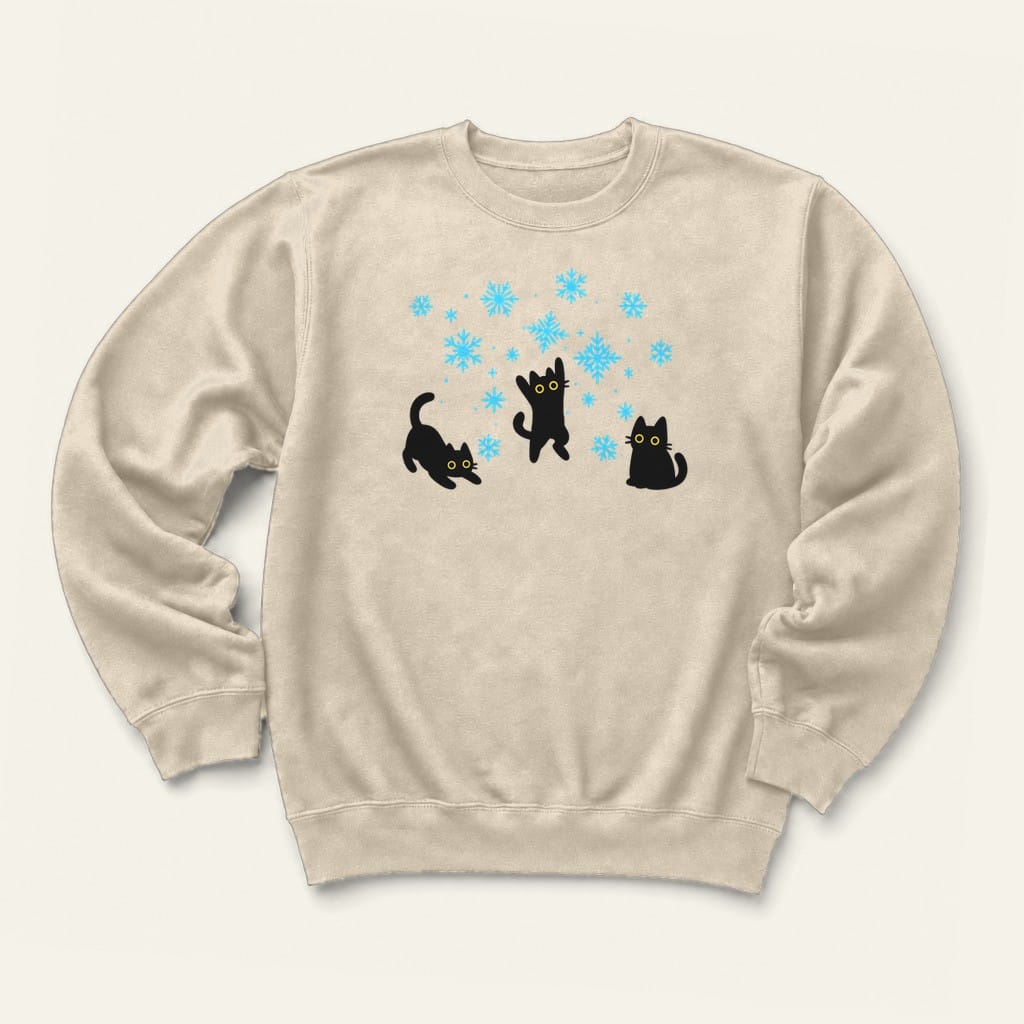 Winter Zoomies Sweatshirt in Sand